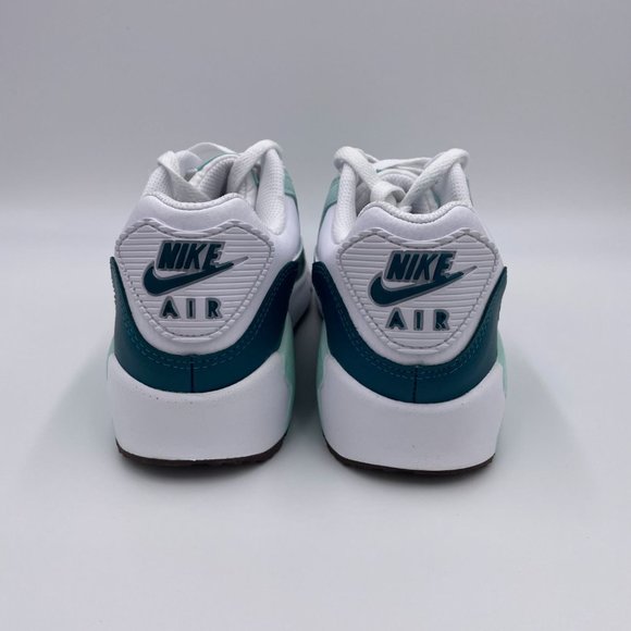 Nike Air Max 90 LTR White / Green Womens Shoes - Picture 4 of 8